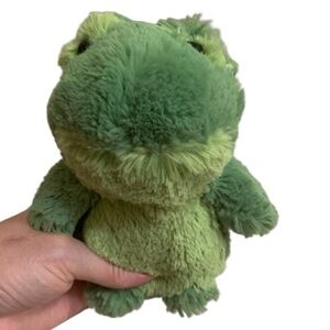 Aurora World Fernando Frog Plush Stuffed Animal 6 1/2 Inches Green Soft